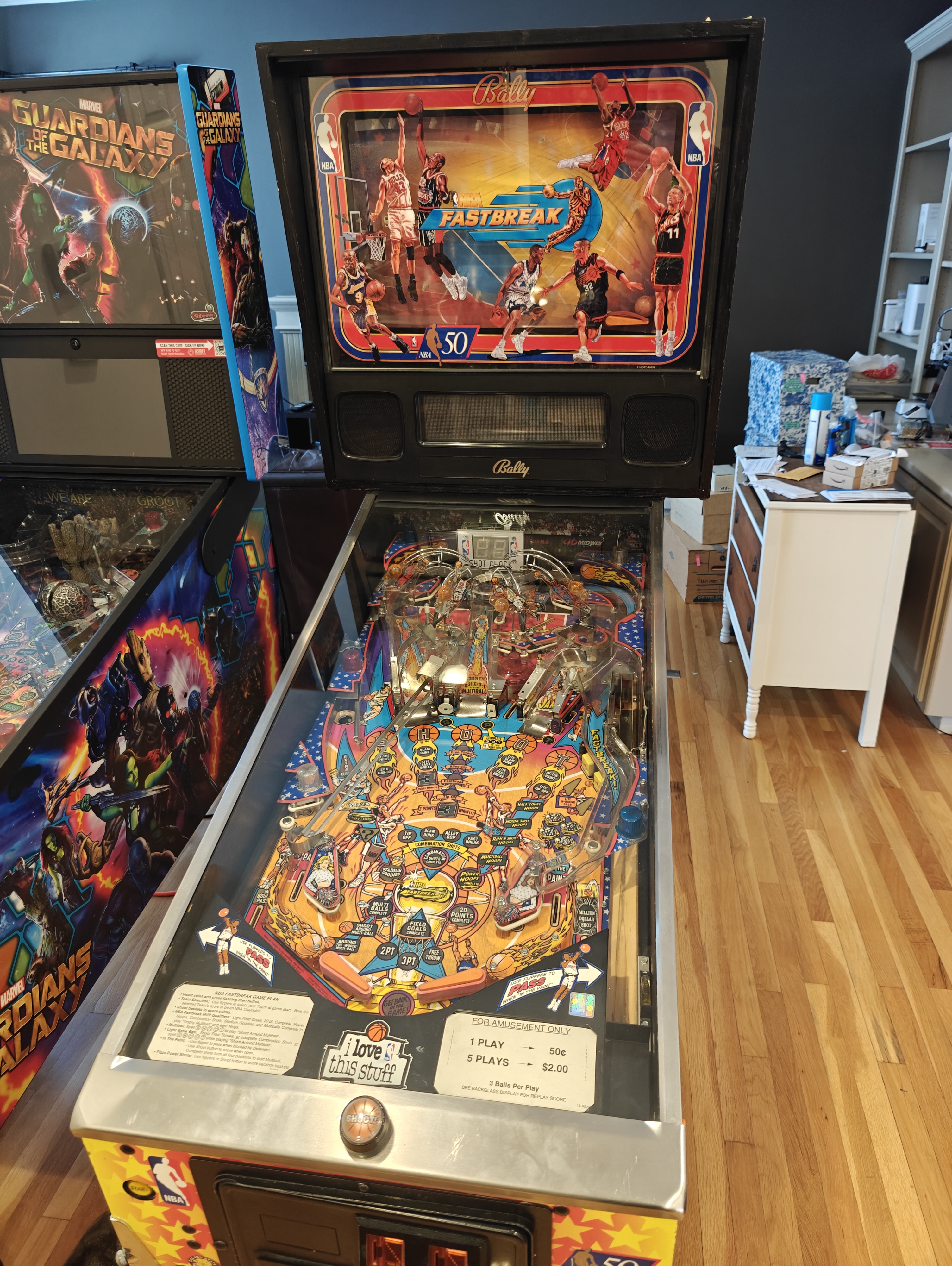 NBA Fastbreak before work